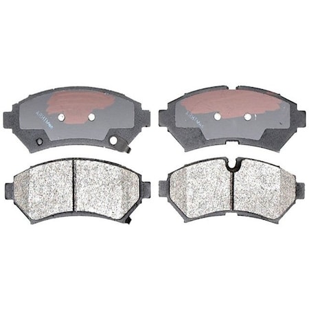 R/M Brakes BRAKE PADS OEM OE Replacement SemiMetallic SGD753M
